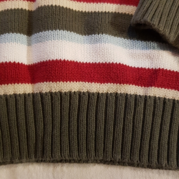 Gymboree boys size 3-4 striped sweater - Picture 3 of 4